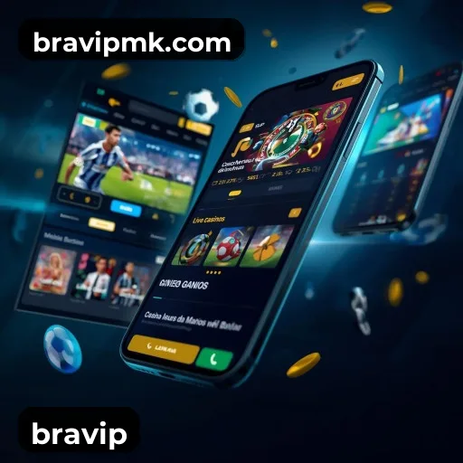 bravip bônus — painel de promoções no aplicativo